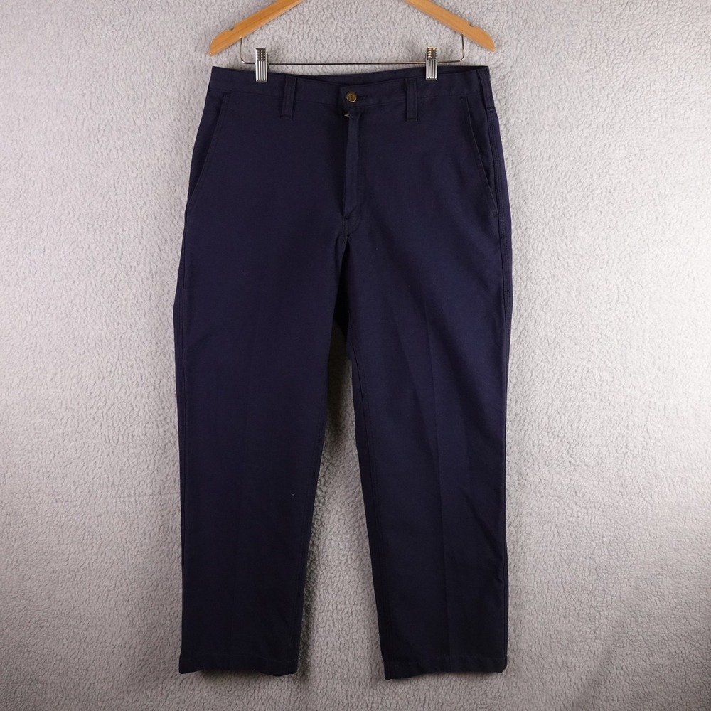 Workrite FR Navy Nomex IIIA Aramid‎ Fire Resistant Station Pants 34 Made in USA